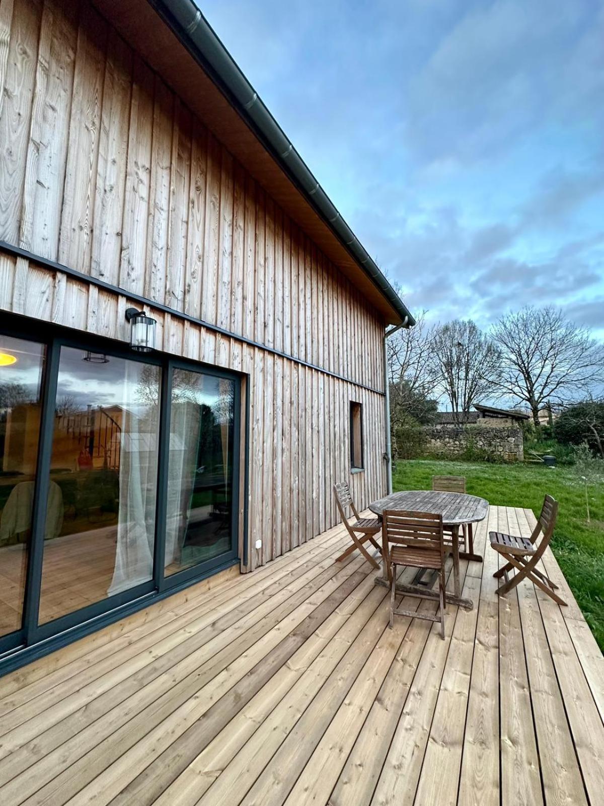 Lodge Evasion Fleurie Proche St Emilion Guillac  エクステリア 写真